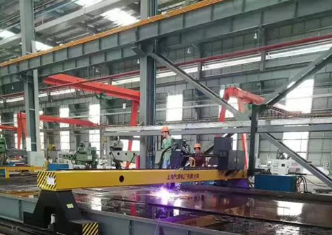 优发国际等离子切割机应用农业机械制造领域案例